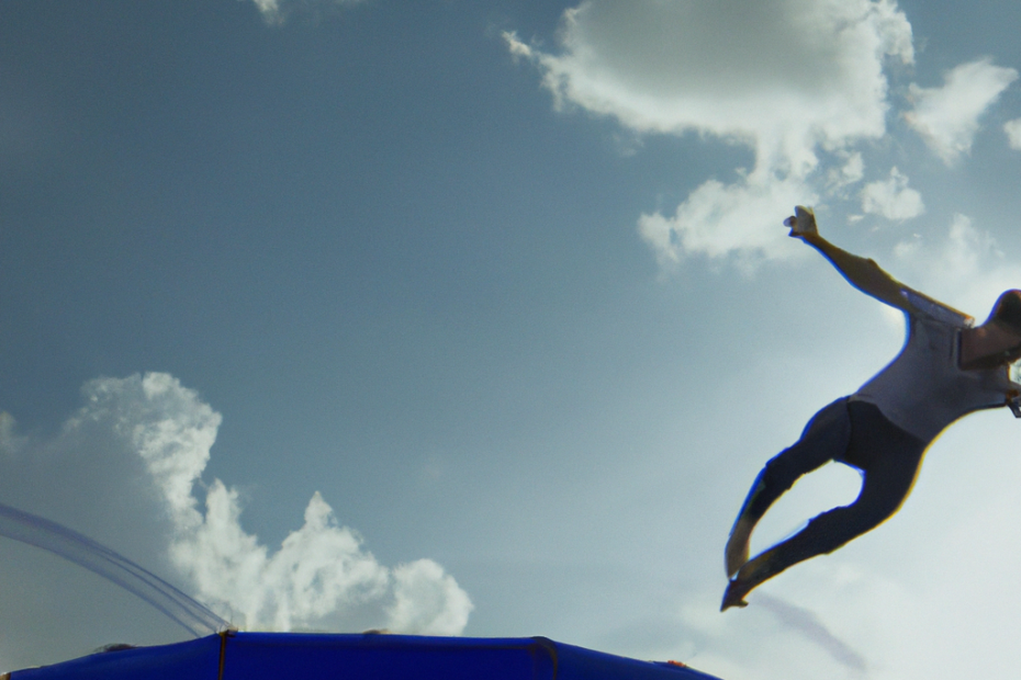 Red Bull and Trampoline Sports: Bouncing with Energy and Acrobatic Flair