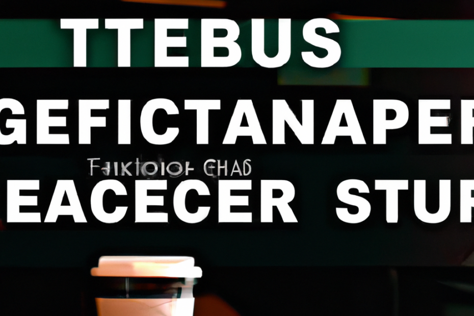 Become a Starbucks District Manager: A Comprehensive Guide to Pursuing a Career in Starbucks Management.