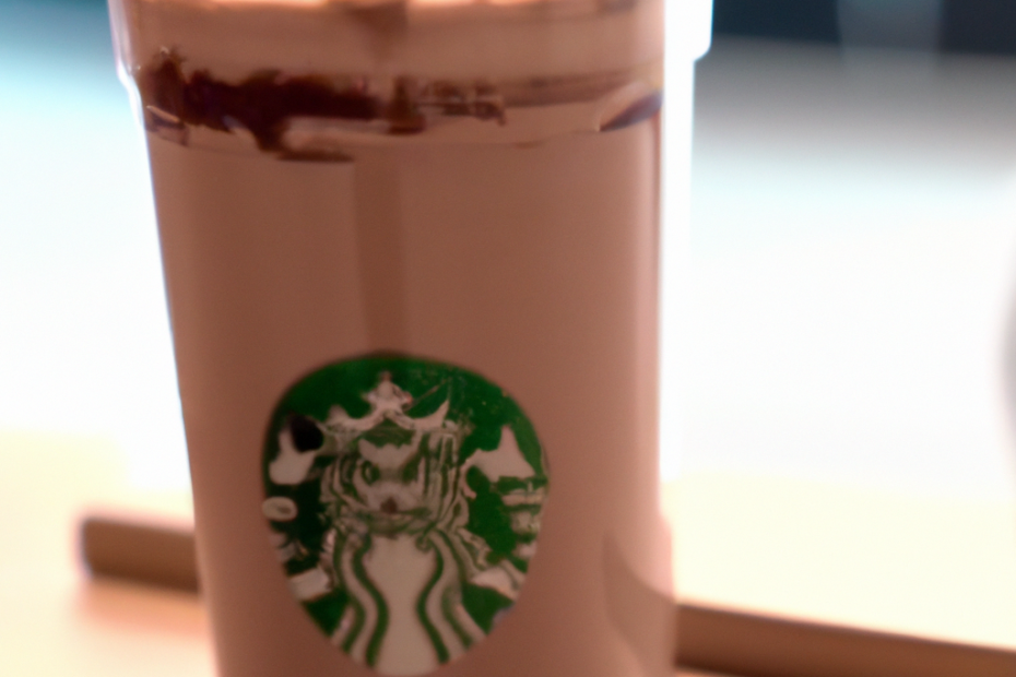 Indulge in the Creamy and Chocolaty Starbucks Chocolate Smoothie: A Decadent and Energizing Blend!