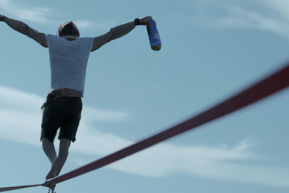 Red Bull and Slacklining: Balancing with Energy and Focus