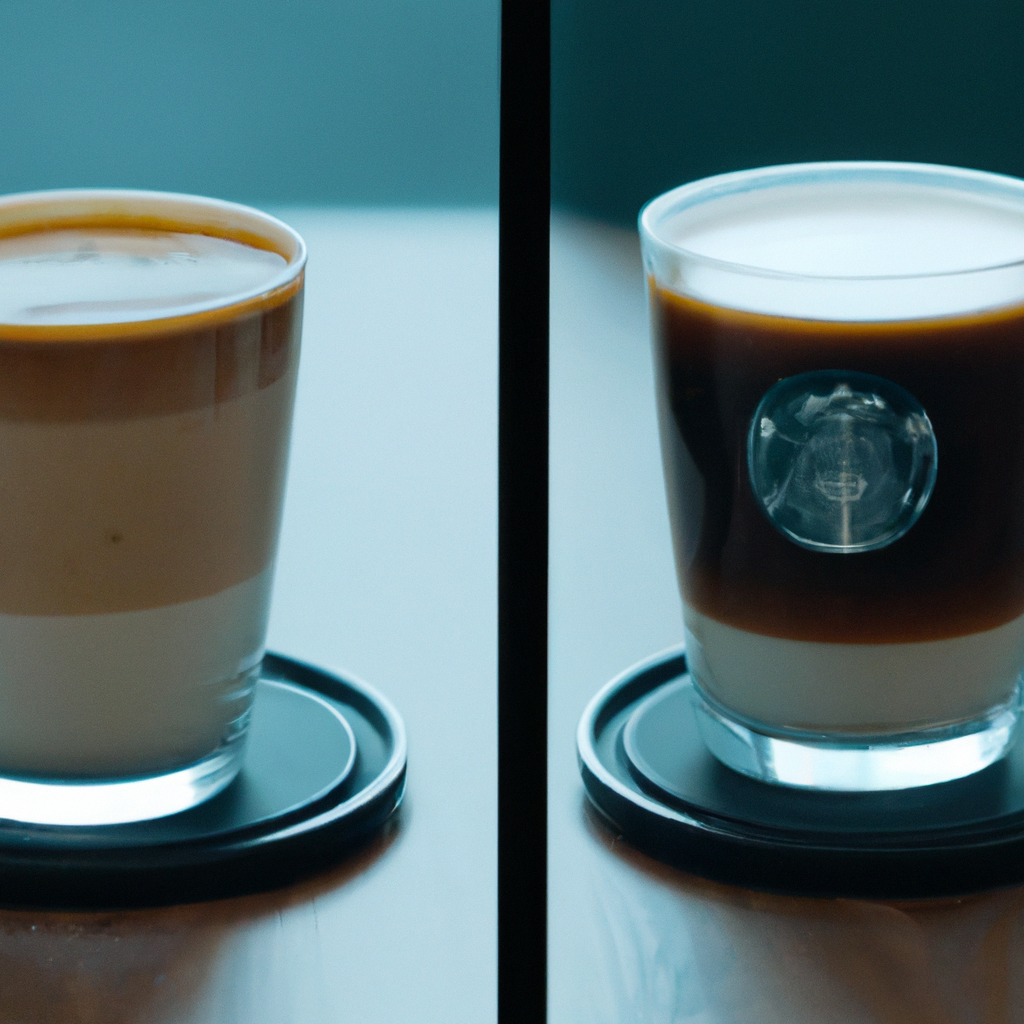 Starbucks Flat White vs. Vanilla Latte: Comparing the Milk-to-Espresso Ratio, Flavor, and Texture of Starbucks Flat White and Vanilla Latte.