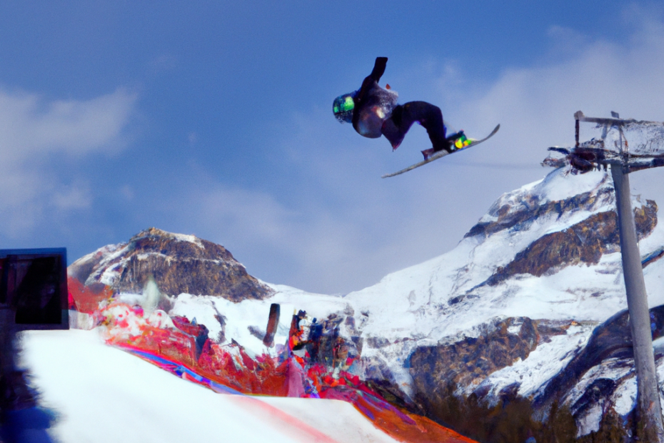 Red Bull and Snowboarding Competitions: Showcasing Tricks and Skills