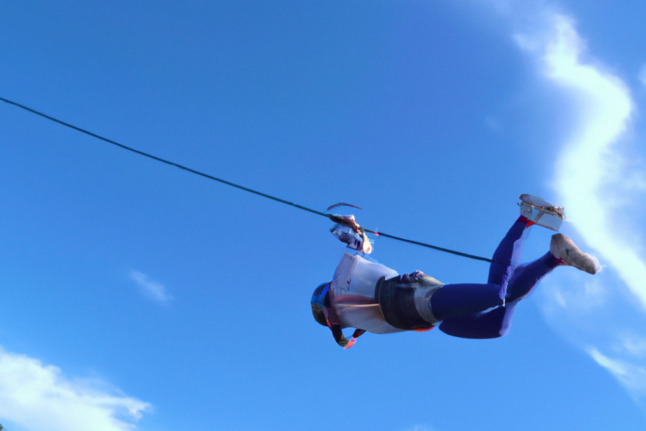 Red Bull and Ziplining: Soaring through the Air with High-Energy Thrills