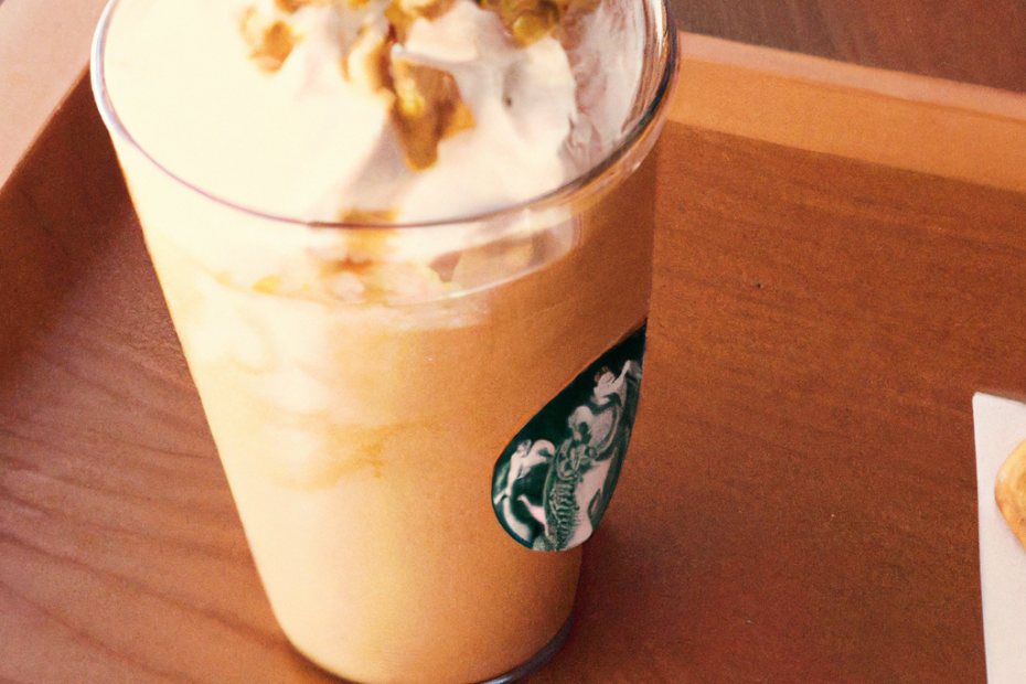 Savor the Creamy and Pumpkin-Infused Goodness of the Pumpkin Smoothie at Starbucks: A Seasonal and Nutrient-Rich Blend!