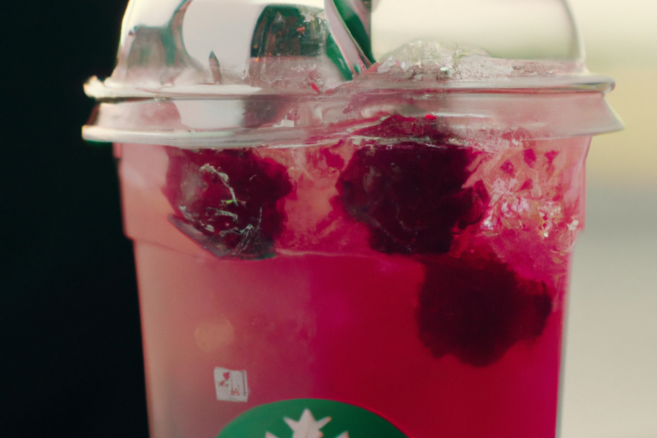 Indulge in the Refreshing and Fruity Starbucks Raspberry Refresher: A Tangy and Berry-Infused Delight!