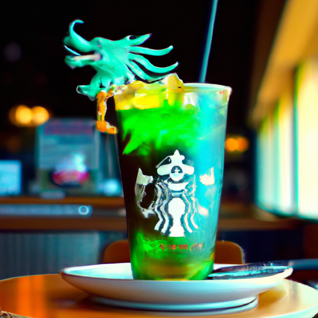Indulge in the Vibrant Starbucks Dragon Drink: A Tropical and Refreshing Beverage!