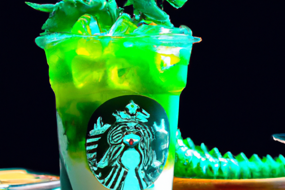 Indulge in the Vibrant Starbucks Dragon Drink: A Tropical and Refreshing Beverage!