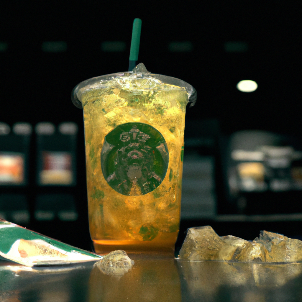 Starbucks’ Iced Pineapple Green Tea Infusion: A Tropical and Refreshing Drink