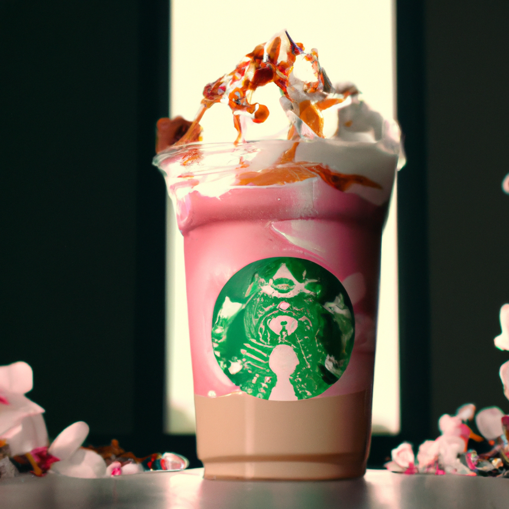 Starbucks cherry blossom frappuccino (taste, variations, sizes, copycat recipe, caffeine, calories, and more information)