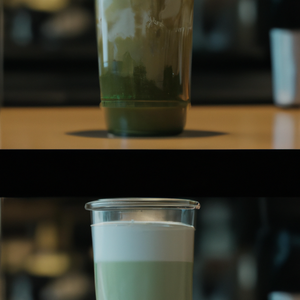 Starbucks Green Tea Frappuccino vs. Starbucks Green Tea Latte: Examining the Differences in Ingredients and Preparation.