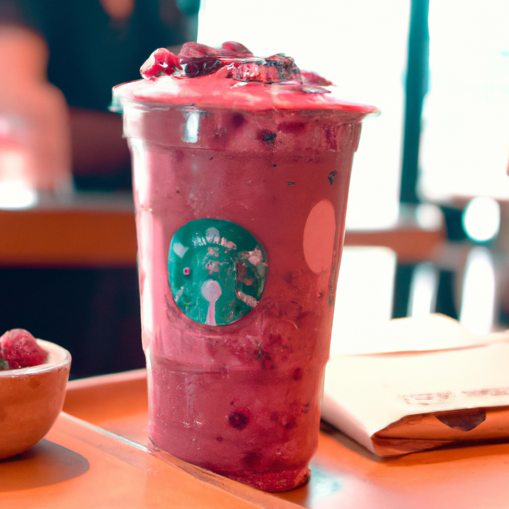 Delight in the Berrylicious Goodness of the Starbucks Very Berry-licious Smoothie: A Burst of Berry Flavors!