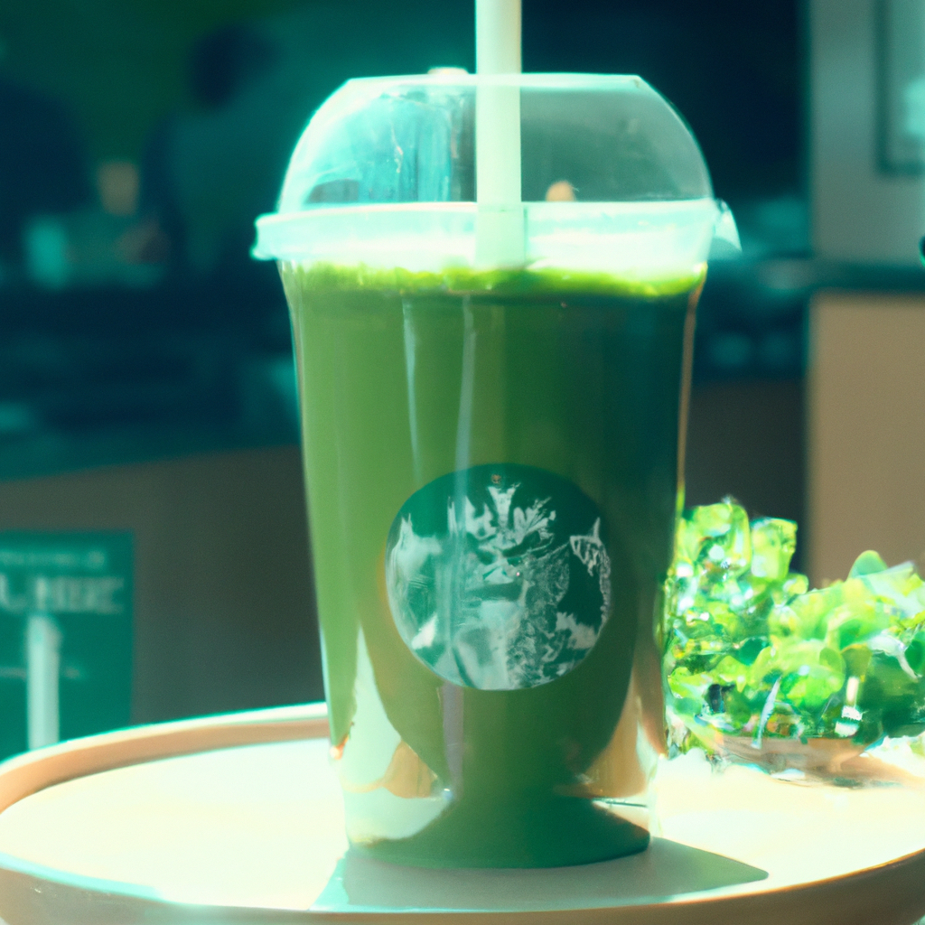 Embrace the Green Goodness with the Kale Smoothie at Starbucks: A Refreshing and Nutrient-Dense Beverage!