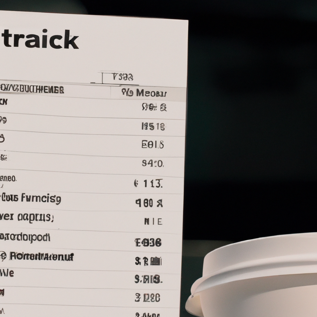 Understanding Your Starbucks Receipt: Decoding the Information and Components of a Starbucks Receipt.