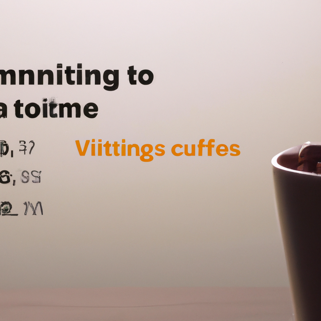 How Long After Taking Vitamins Can I Drink Coffee: Understanding the Interactions between Vitamins and Coffee Consumption Timing.