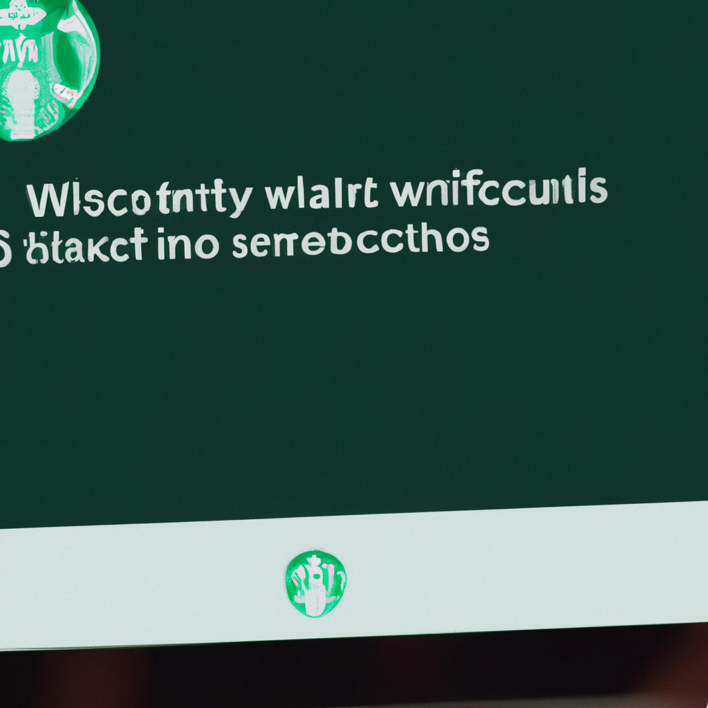Wi-Fi Usage Policy at Starbucks: Understanding the Requirements and Restrictions for Accessing Wi-Fi at Starbucks Cafés.