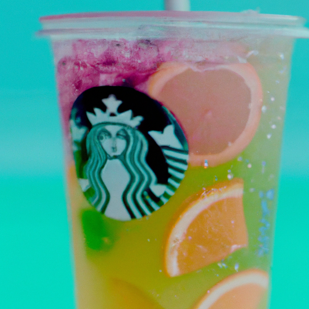 Sip on the Revitalizing Starbucks Refresher: A Burst of Fruity and Thirst-Quenching Flavor!