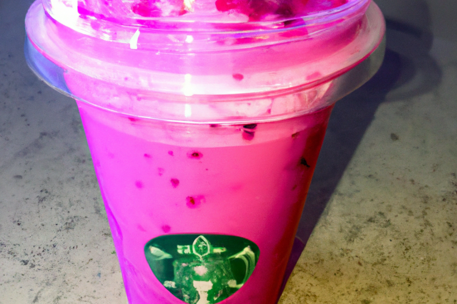 Indulge in the Vibrant Violet Drink Refresher at Starbucks: A Floral and Refreshing Beverage!
